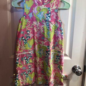 Lilly Pulitzer Girls shift size 8
